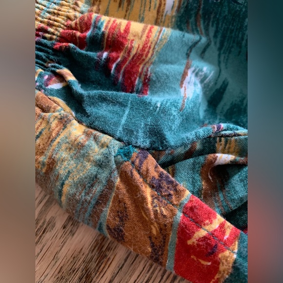 Vintage Capacity Petites Women’s Shorts Petite L Floral Hawaiian Bermuda - Picture 5 of 9